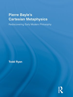 cover image of Pierre Bayle's Cartesian Metaphysics
